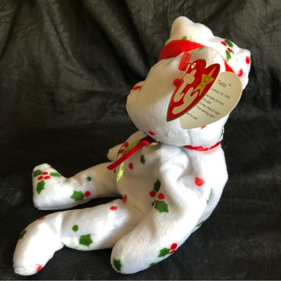 1998 Ty Holiday Teddy (1 of 3) - Picture 8 of 16